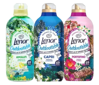 Lenor Outdoorables Essence of Italy Portofino, Capri and Almalfi 69 Wash X 3